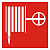 Знак F02 100*100 "Пожарный кран" пленка ФЭС в Нерюнгри